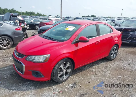 2017 Chevrolet Sonic Premier Auto from USA, damaged, VIN 1G1JF5SB2H4141437